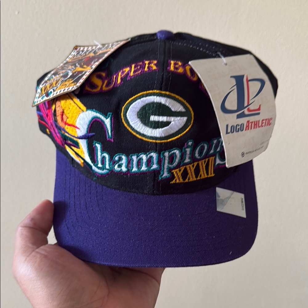 Logo Athletic Super Bowl XXII Champions Cap Snapback Hat